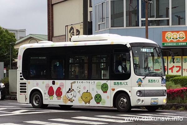 筑西市道の駅循環バス [2024年4月24日撮影]