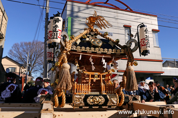 下館大町通り筑西だるま市 新春神輿渡御 [2026年1月12日撮影]