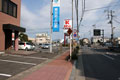 市役所前の通り東京海上日動前より市役所方面を望む。
