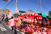 下館大町通り筑西だるま市