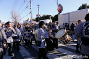 下館大町通り筑西だるま市 新春神輿渡御