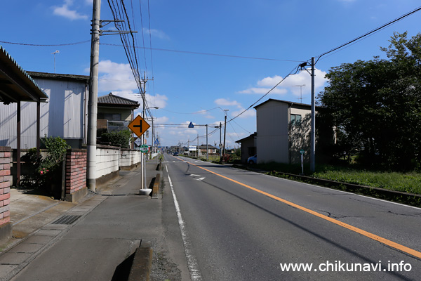 筑西市地域内運行バス 一本松 バス停留所