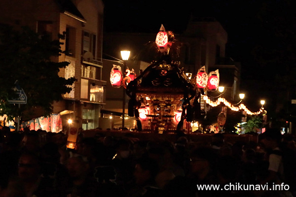 下館祇園まつり 明治神輿 [2024年7月25日撮影]