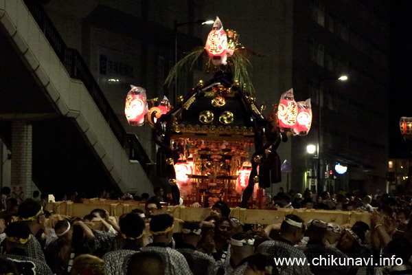 下館祇園まつり 明治神輿           [2024年7月25日撮影]