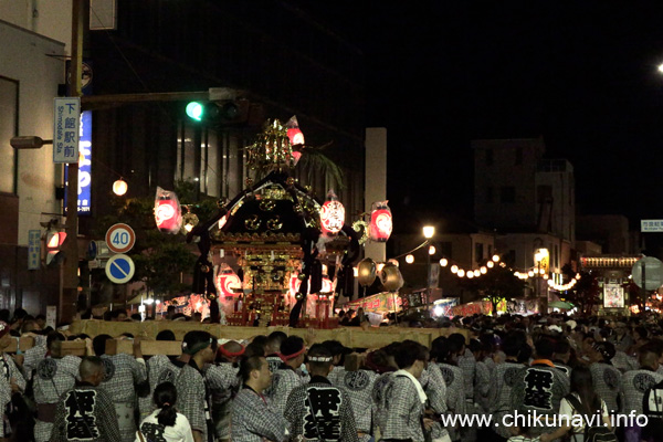 下館祇園まつり 明治神輿・万燈神輿 [2024年7月25日撮影]