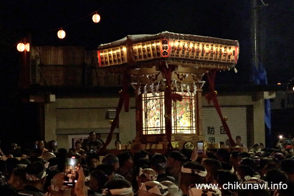 下館祇園まつり 万燈神輿 [2024年7月25日撮影]