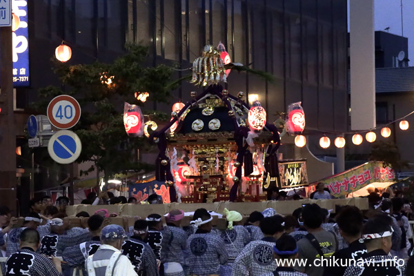 下館祇園まつり 明治神輿                   [2024年7月26日撮影]