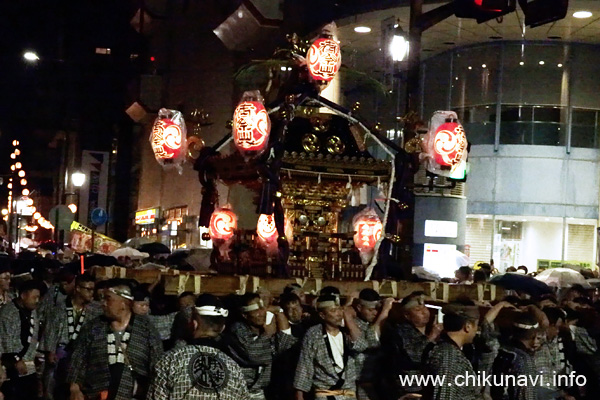 下館祇園まつり 平成神輿                   [2024年7月26日撮影]