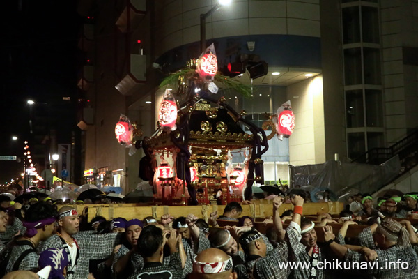 下館祇園まつり 明治神輿                   [2024年7月26日撮影]