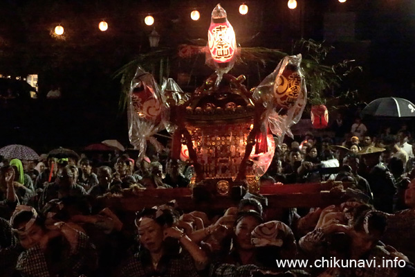 下館祇園まつり 姫神輿                     [2024年7月26日撮影]