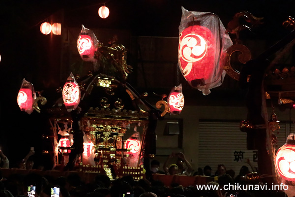 下館祇園まつり 明治神輿                   [2024年7月26日撮影]