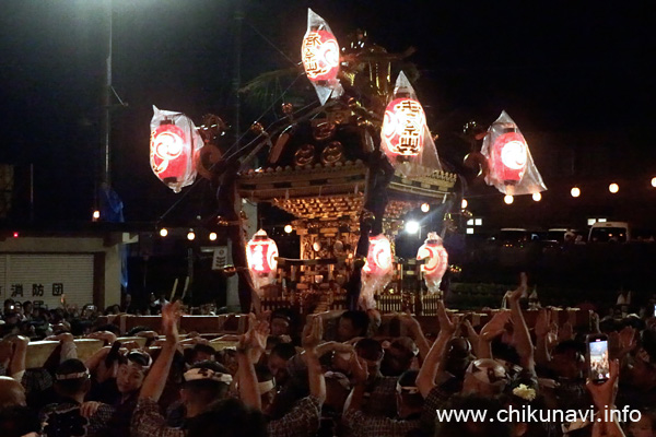 下館祇園まつり 平成神輿                   [2024年7月26日撮影]