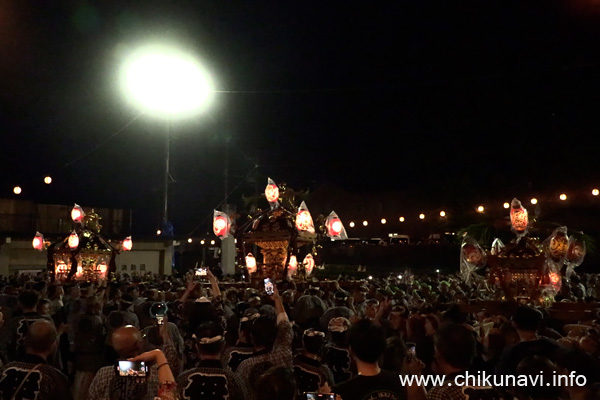 下館祇園まつり 明治神輿・平成神輿・姫神輿 [2024年7月26日撮影]