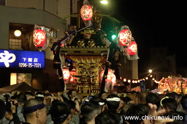 下館祇園まつり 平成神輿         [2024年7月27日撮影]