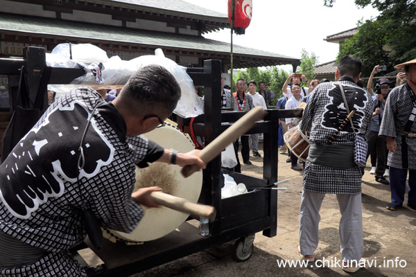 下館祇園まつり 祇園囃子 (散切) [2024年7月28日撮影]