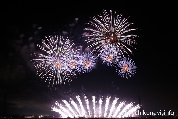 ちくせい花火大会 [2024年10月19日撮影]