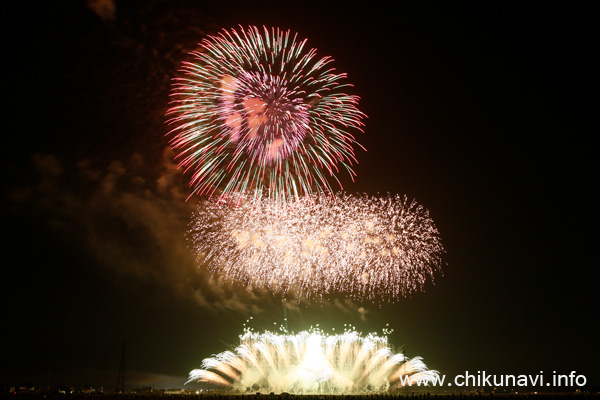 ちくせい花火大会 [2024年10月19日撮影]