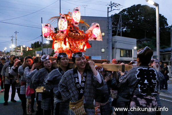 下館祇園まつり 姫神輿こと玉依姫命 [2026年7月23日撮影]
