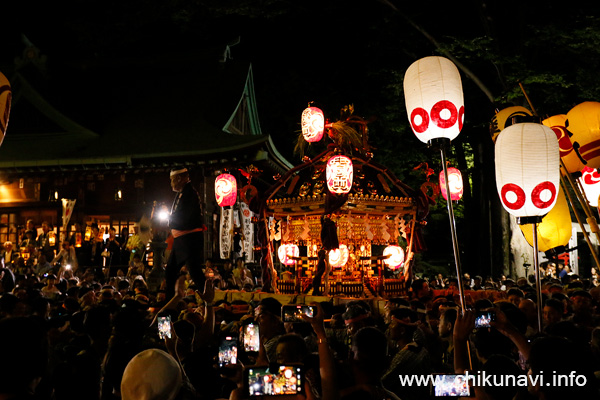 下館祇園まつり 平成神輿のお宮入り  [2026年7月25日撮影]