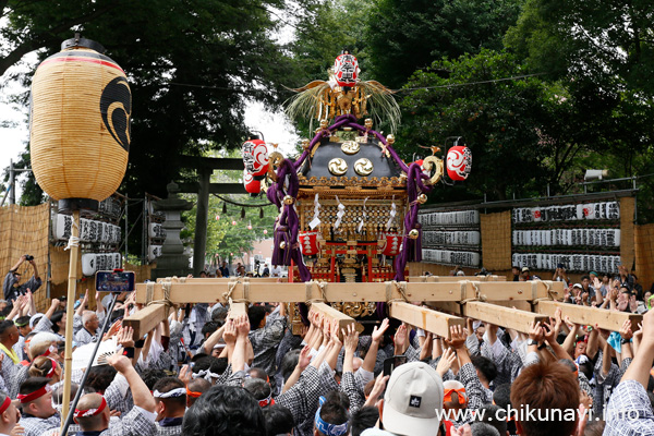 下館祇園まつり 明治神輿 [2026年7月26日撮影]